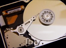 silver hard drive interals